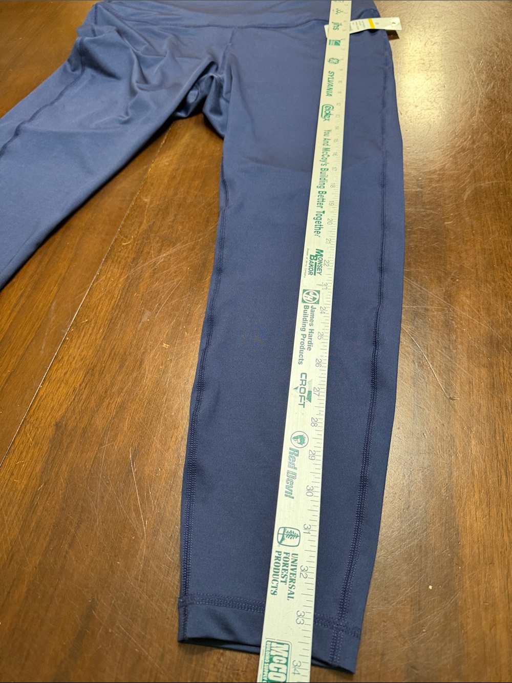NWT Zelos Navy Blue Leggings Size 0X - Picture 11 of 13